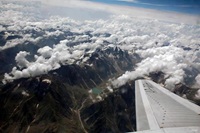 Saif-ul-Malook From Plane Naran Valley Pakistan